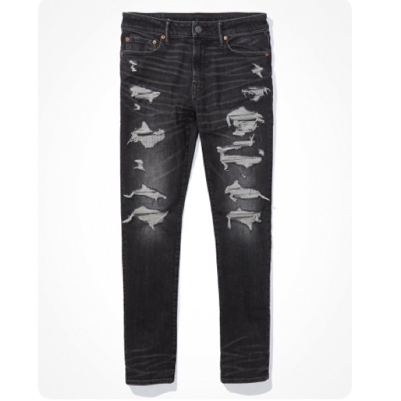 American Eagle Outfitters Other - American Eagle 🦅 Outfitters AirFlex + Patched Slim Jean